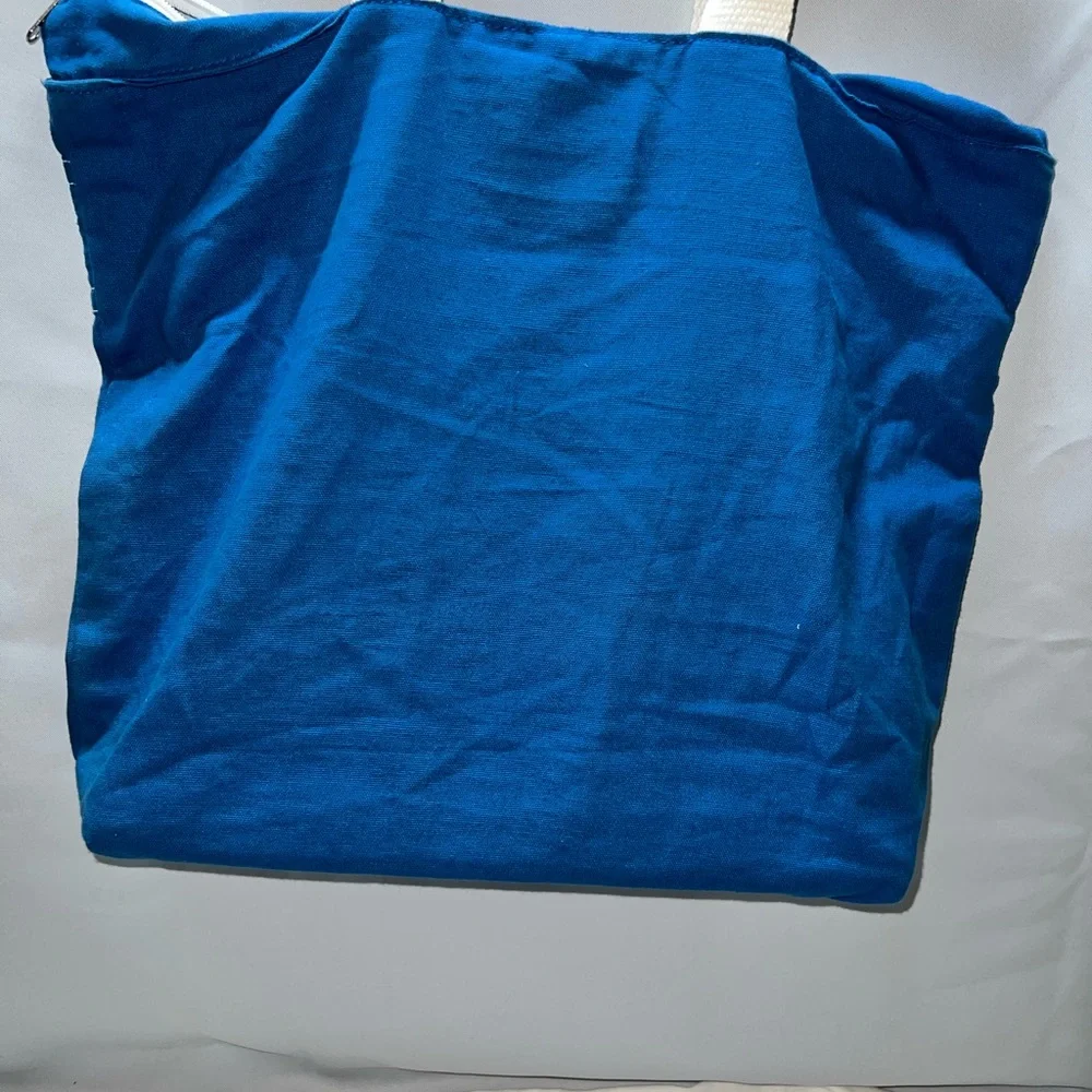 Disney‎ Blue Tote Bag With Eiffel Tower Paris Blue